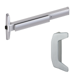 KIT - 75 Series Narrow Stile Rim Exit Device, 386DT Dummy Pull Trim, 36in, Hex Dogging, Grade 1, 626/US26D Satin Chrome