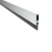 Split Brush Astragal with Concealed Fasteners 84in (1 Side) Aluminum