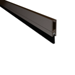 Split Brush Astragal with Concealed Fasteners 84in (1 Side) Dark Bronze