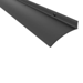 Drip Guard 40in Black Suede Powder Coat BSP