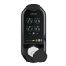 Lockly Cylindrical Lock + HD Video Doorbell, Vision Smart Series, Wi-Fi  Control, Digital Keypad, 3D Fingerprint Sensor, Bluetooth Mobile App Control, Fits 1-3/8in - 2in Thick Door, Adjustable 2-3/8in to 2-3/4in Backset, Key Override, 45 Minute Fire Rated, Includes: PGH200 Wi-Fi Hub, 622/MB Matte Black