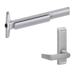 KIT - 75 Series Narrow Stile Rim Exit Device, 360L-BE-06 Passage Lever Trim, LHR Left Hand Reverse/Reversible Handing (Snap Ring Tool Required), 36in, Hex Dogging, Grade 1, 626/US26D Satin Chrome