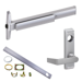 KIT - 75 Series Narrow Stile Rim Exit Device, CD (Cylinder Dogging Requires 1-1/4in Mortise Cylinder), 360L-06 Lever Trim (Selectable Classroom or Storeroom Function) (Requires 1-1/4in Mortise Cylinder), LHR Left Hand Reverse/Reversible Handing (Snap Ring Tool Required), 36in, Grade 1, 626/US26D Satin Chrome