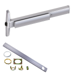 KIT - 75 Series Narrow Stile Rim Exit Device, CD (Cylinder Dogging Requires 1-1/4in Mortise Cylinder), Exit Only No Trim, 36in, Grade 1, 626/US26D Satin Chrome