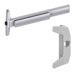 KIT - 75 Series Narrow Stile Rim Exit Device, 386NL Night Latch Trim, (Requires Rim Cylinder), Left Hand Reverse, 36in, Hex Dogging, Grade 1, 626/US26D Satin Chrome