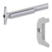 KIT - 75 Series Narrow Stile Rim Exit Device, 386NL Night Latch Trim, (Requires Rim Cylinder), Right Hand Reverse, 36in, Hex Dogging, Grade 1, 626/US26D Satin Chrome