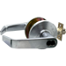 Storeroom Lever, SFIC Prep, Less Core, Angled Return Lever with D Rose (3-1/2in Diameter), ASA Strike (4-7/8in x 1-1/4in), Grade 1, 626/US26D Satin Chrome