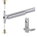 KIT - 75 Series Narrow Stile Fire-Rated, CVR (Concealed Vertical Rod) Exit Device, 360L-06 Lever Trim (Requires 1-1/4in Mortise Cylinder), RHR Right Hand Reverse/Reversible Handing (Snap Ring Tool Required), 36in x Up to 96in, No Dogging, Grade 1, 626/US26D Satin Chrome