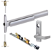KIT - 75 Series Narrow Stile Fire-Rated, QEL (Quiet Electric Latch Retraction), CVR (Concealed Vertical Rod) Exit Device, 360L-06 Lever Trim (Requires 1-1/4in Mortise Cylinder), RHR Right Hand Reverse/Reversible Handing (Snap Ring Tool Required), 36in x Up to 96in, No Dogging, Grade 1, 626/US26D Satin Chrome