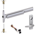KIT - 75 Series Narrow Stile CVR (Concealed Vertical Rod) Exit Device, RX (Request to Exit Switch), 360L-17 Lever Trim (Requires 1-1/4in Mortise Cylinder), LHR Left Hand Reverse/Reversible Handing (Snap Ring Tool Required), 36in x Up to 96in, Hex Dogging, Grade 1, 626/US26D Satin Chrome
