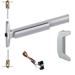 KIT - 75 Series Narrow Stile Fire-Rated, QEL (Quiet Electric Latch Retraction), CVR (Concealed Vertical Rod) Exit Device, RX (Request to Exit Switch), 386DT Dummy Pull Trim, 36in x Up to 96in, No Dogging, Grade 1, 626/US26D Satin Chrome