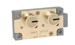 Double Large Nose Brass Safety Deposit Lock, #4 Guard Key