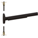 75 Series CVR (Concealed Vertical Rod) Exit Device, No Trim, 36in x 84in, Grade 1, 710/313AN Dark Bronze Anodized