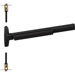 75 Series CVR (Concealed Vertical Rod) Exit Device, No Trim, 48in x 84in, Grade 1, 711/US19 Flat Black Powder-Coated