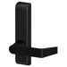 33/35A Series Dummy Lever Trim, 06 Lever, RHR Right Hand Reverse/Reversible Handing, 622/US19 Matte Black