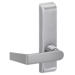 Lever and Blank Escutcheon Trim, 33A/35A Series, 06 Lever, Passage Function, LHR Left Hand Reverse/Reversible Handing, 626/US26D Satin Chrome