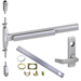KIT - 75 Series Narrow Stile SVR (Surface Vertical Rod) Exit Device, CD (Cylinder Dogging, Requires 1-1/4in Mortise Cylinder), 360L-06 Lever Trim (Selectable Classroom or Storeroom Function) (Requires 1-1/4in Mortise Cylinder), LHR Left Hand Reverse/Reversible Handing (Snap Ring Tool Required), 36in x 84in, Grade 1, 626/US26D Satin Chrome