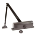 Surface Mount Door Closer, Size 4, with Back Check, CTC Hole Pattern 9-1/16in x 3/4in, Grade 1, DU Dark Brown