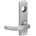 33A/35A Series Lever Trim, 17 Lever, Selectable Classroom or Storeroom Function, LHR Left Hand Reverse/Reversible Handing, 626/US26D Satin Chrome