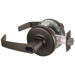Grade 1 Office/Entrance Newport Cylindrical Lever, Large Format IC 6-Pin Prep Less LFIC with Disposable Plastic Core, 2-3/4in Backset, ANSI Strike SA114, 613E/US10BE Dark Oxidized Satin Bronze
