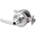 Grade 1 Corridor/Dormitory Newport Cylindrical Lever, Less CR2000-34-626 Cylinder, 2-3/4in Backset, ANSI Strike SA114, 626/US26D Satin Chrome