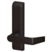 Lever and Blank Escutcheon Trim, 33A/35A Series, 06 Lever, Passage Function, RHR Right Hand Reverse/Reversible Handing, 613/US10B Oil Rubbed Bronze
