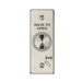 Narrow Gang, Touch-Less Wall Switch, Variable Relay, 0-35 Seconds Hold Time, up to 4in Range, Durable Stainless Steel Body