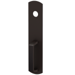 78 Series Nightlatch Pull Handle Trim, 622/US19 Matte Black