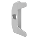 33A/35A Series Nightlatch Pull Trim, LHR Left Hand Reverse, 626/US26D Satin Chrome