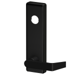 78 Series Lever Nightlatch Trim, RHR Right Hand Reverse/Reversible Handing, 622/US19 Matte Black