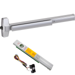 KIT - 78 Series Wide Stile Alarmed (Requires 1-1/4in Mortise Cylinder), Rim Exit Device, RX (Request to Exit Switch), Exit Only Trim Plate, 36in, No Dogging, Grade 1, 626/US26D Satin Chrome
