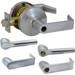 KIT - Grade 1 Classroom, Cylindrical Lock, Broadway Lever, Key in Lever, Less Cylinder, 2-3/4in Backset, UL, ANSI Strike, 626/US26D Satin Chrome