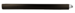 Narrow Stile Rim Exit, 36in Device, Non-Handed, Exit Only, No Trim, Dark Bronze Anodized Aluminum