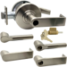 KIT - Grade 1 Classroom, Cylindrical Lock, Broadway Lever, Key in Lever, Schlage 6-Pin C Keyway (0-Bitted Brushed Chrome Cylinder 626), 2-3/4in Backset, UL, ANSI Strike, 619/US15 Satin Nickel