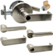 KIT - Grade 1 Classroom, Cylindrical Lock, Latitude Lever, Key in Lever, Schlage 6-Pin S123 Keyway (0-Bitted Brushed Chrome Cylinder 626), 2-3/4in Backset, UL, ANSI Strike, 619/US15 Satin Nickel