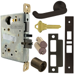 KIT - 03A Storeroom Mortise Lock with Deadbolt, (FSIC) Full Size IC, 6-Pin C Keyway Keyed 1-Bit, 613/US10B Oil Rubbed Bronze
