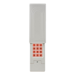 Universal Keyless Entry Keypad, Weatherproof Slide-Up Protective Cover, White
