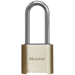 Carded Resettable Brass Padlock 2in