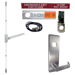 KIT - Exit Alarm, SVR Surface Vertical Rod Exit Device, Escutcheon x Dane Lever Trim 510L, 36in x 96in, Less Dogging, RHR Right Hand Reverse/Reversible, Grade 1, 626/US26D Satin Chrome