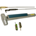 CVR (Concealed Vertical Rod) Smooth Exit Device, Exit Only No Trim, 36in x 84in, Hex Dogging, Grade 1, 626/US26D Satin Chrome