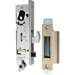 1-1/2in Backset Hook Bolt & Latch Unit, Handed RH (Field Reversible), 628/US28 Aluminum Clear Anodized