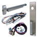 KIT - Rim Exit Device, Electric Motorized Latch Retraction, Touchbar Monitoring Switch TS (Request to Exit), Nightlatch Trim - Pull Handle x Plate, Less Rim Cylinder for Trim, 48in, Grade 1, 630/US32D Stainless Steel