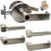 KIT - Grade 1 Classroom, Cylindrical Lock, Latitude Lever, Key in Lever, Schlage 6-Pin C145 Keyway (0-Bitted Brushed Chrome Cylinder 626), 2-3/4in Backset, UL, ANSI Strike, 619/US15 Satin Nickel