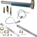 KIT - CVC (Concealed Vertical Cable) Smooth Exit Device, CD (Cylinder Dogging, Requires 1-1/4in Mortise Cylinder), Exit Only No Trim, 48in x Up to 96in, Grade 1, 626/US26D Satin Chrome