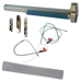 KIT - CVC (Concealed Vertical Cable) Grooved Exit Device, LD (Less Dogging), Exit Only No Trim, 48in x Up to 96in, Grade 1, 626/US26D Satin Chrome