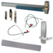 KIT - CVC (Concealed Vertical Cable) Grooved Exit Device, LD (Less Dogging), 996L-BE-06 Passage Lever Trim, RHR Right Hand Reverse/Reversible Handing (Snap Ring Tool Required), 48in x Up to 96in, Grade 1, 626/US26D Satin Chrome
