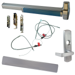 KIT - CVC (Concealed Vertical Cable) Grooved Exit Device, LD (Less Dogging), 996L-NL-06 Nightlatch Lever Trim (Requires Rim Cylinder), LHR Left Hand Reverse/Reversible Handing (Snap Ring Tool Required), 48in x Up to 96in, Grade 1, 626/US26D Satin Chrome