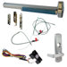 KIT - CVC (Concealed Vertical Cable) Grooved Exit Device, RX (Request to Exit Switch), 996L-NL-06 Nightlatch Lever Trim (Requires Rim Cylinder), LHR Left Hand Reverse/Reversible Handing (Snap Ring Tool Required), 48in x Up to 96in, Hex Dogging, Grade 1, 626/US26D Satin Chrome