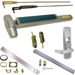 KIT - CVR (Concealed Vertical Rod) Smooth Exit Device, CD (Cylinder Dogging), 996L-NL-06 Nightlatch Lever Trim (Requires Rim Cylinder), LHR Left Hand Reverse/Reversible Handing (Snap Ring Tool Required), 36in x Up to 96in, Grade 1, 626/US26D Satin Chrome
