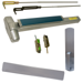 KIT - CVR (Concealed Vertical Rod) Smooth Exit Device, LD (Less Dogging), 990 Dummy Pull Trim, 36in x Up to 96in, Grade 1, 626/US26D Satin Chrome